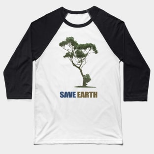 Save The Earth With Our Hearts Baseball T-Shirt